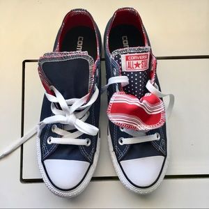 NIB Converse All Star Navy/White/Red